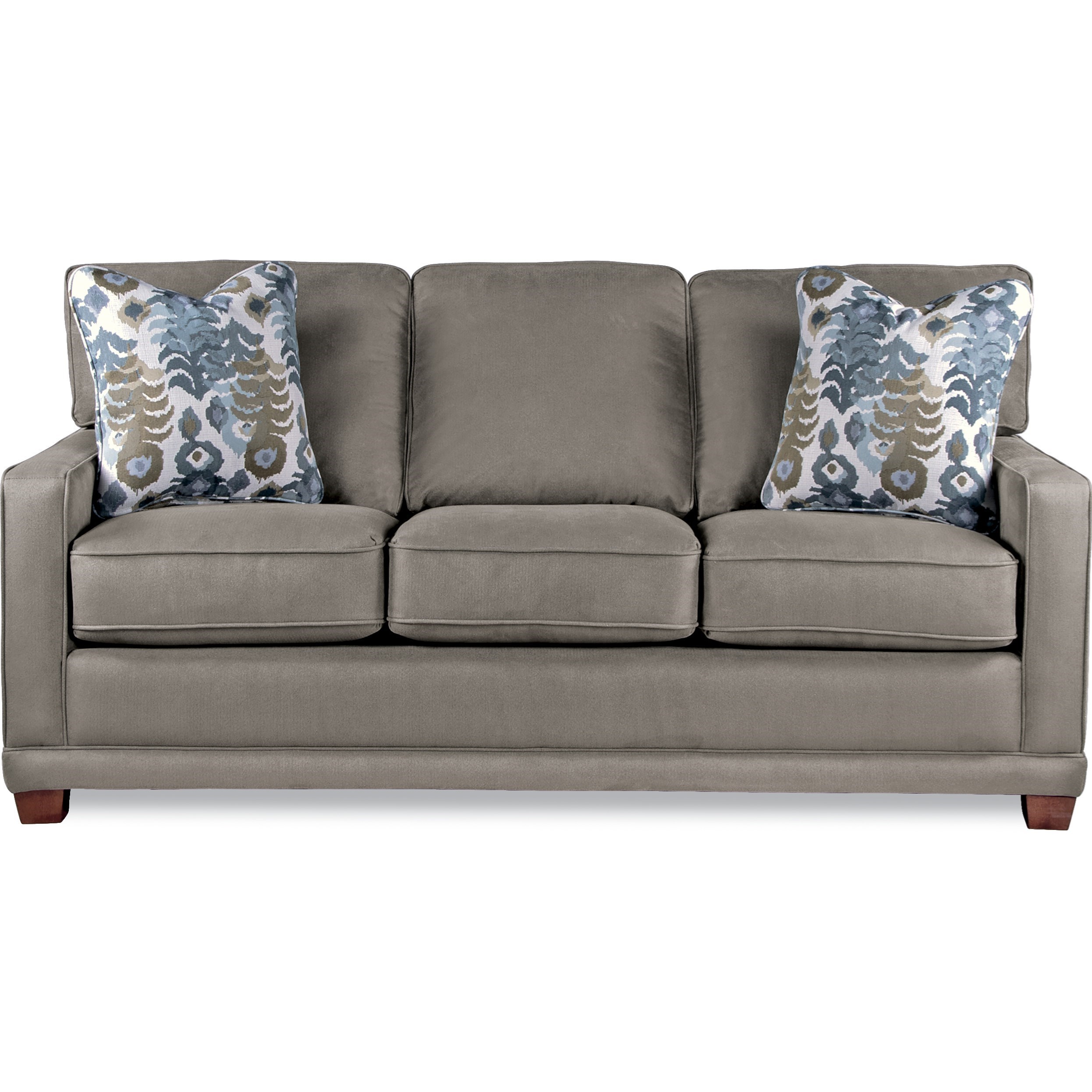 Silver lake garnet top grain leather shop queen sofa sleeper